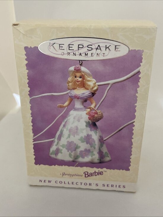 Hallmark Other - 1995 Collectors Hallmark Keepsake Christmas Ornament Springtime Barbie